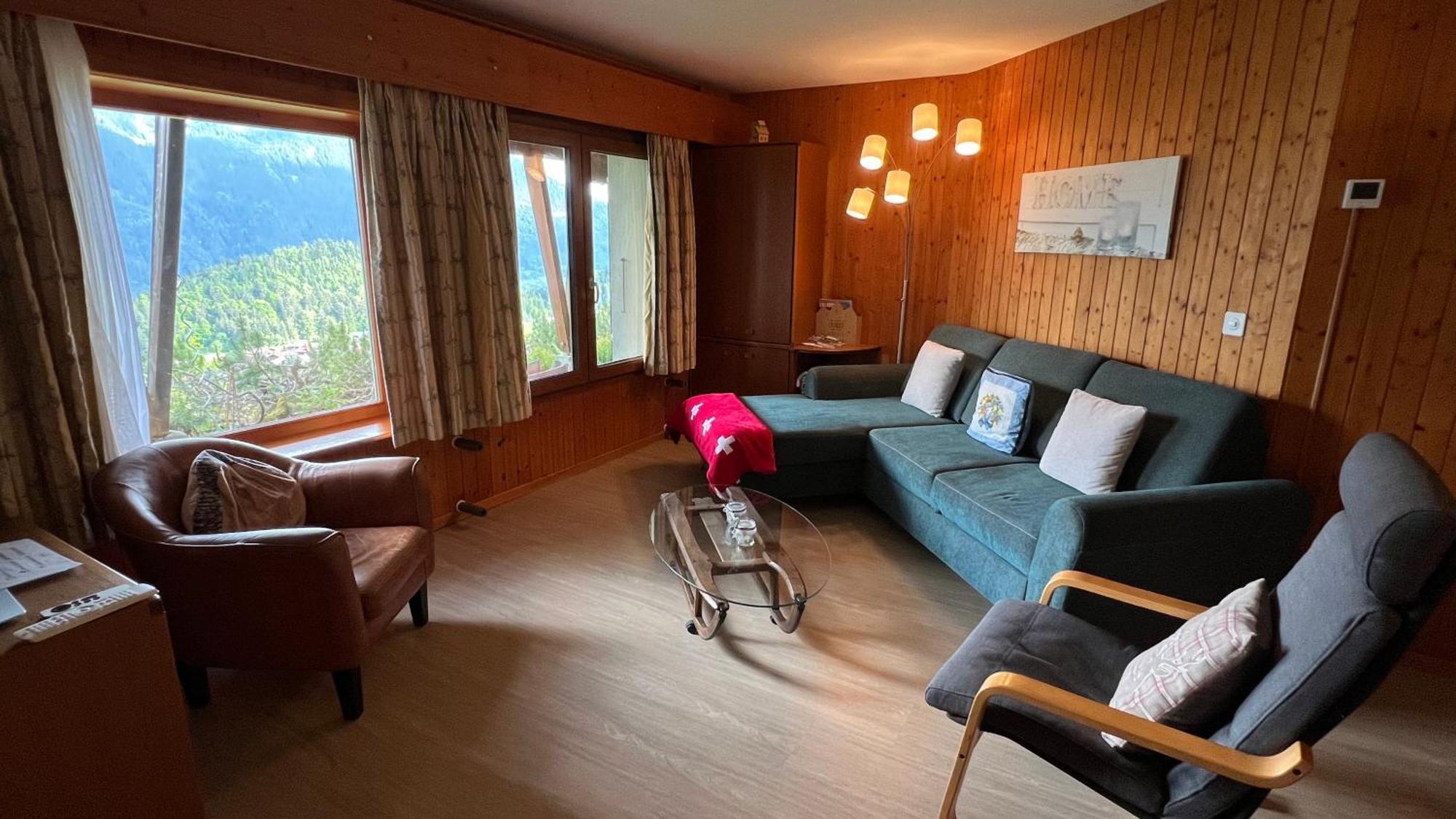 La Petite Silene Apartment Leysin Bagian luar foto