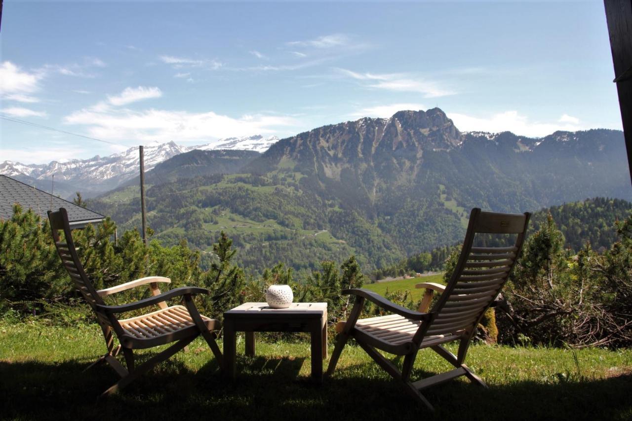 La Petite Silene Apartment Leysin Bagian luar foto